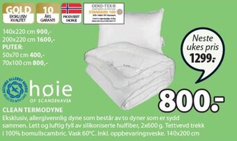 JYSK HOIE clean termodyne tilbud