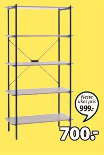 JYSK Vandborg reol tilbud