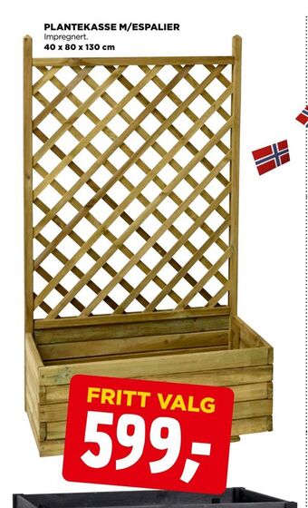 jem & fix Plantekasse m/espalier tilbud