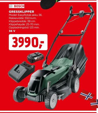 jem & fix Gressklipper tilbud