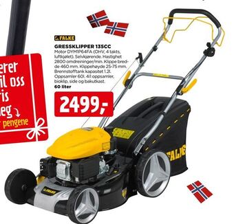 jem & fix Gressklipper 135cc tilbud