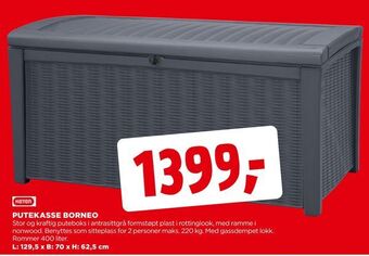 jem & fix Putekasse borneo tilbud