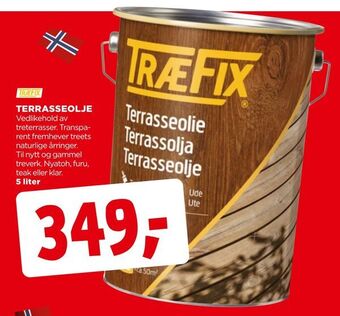 jem & fix Terrasseolje tilbud