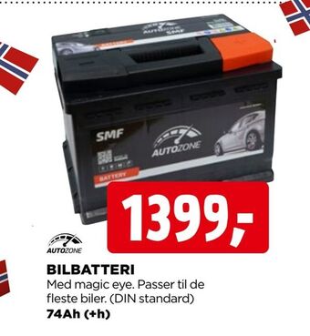 jem & fix Bilbatteri tilbud