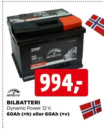 jem & fix Bilbatteri tilbud