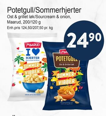 Joker Potetgull/Sommerhjerter tilbud