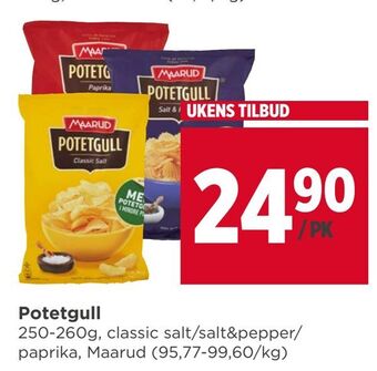 Meny Potetgull tilbud