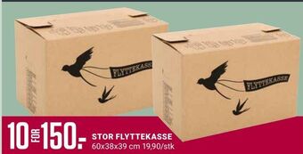Europris Stor flyttekasse tilbud