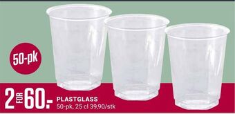Europris Plastglass tilbud
