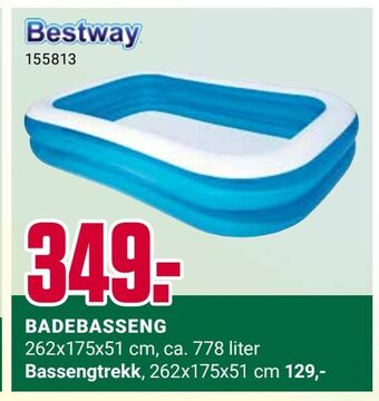 Europris Badebasseng tilbud