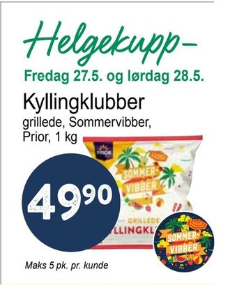 Joker Kyllingklubber tilbud