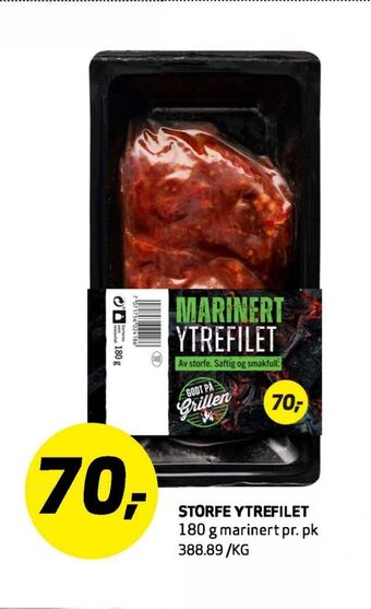 Bunnpris Storfe ytrefilet tilbud