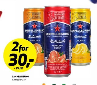 Bunnpris SAN PELLEGRINO tilbud