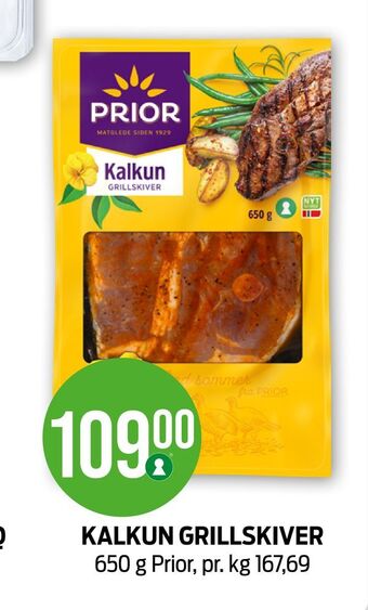Kiwi Kalkun grillskiver tilbud