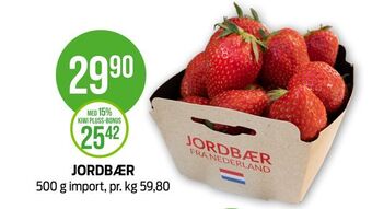 Kiwi Jordbær tilbud