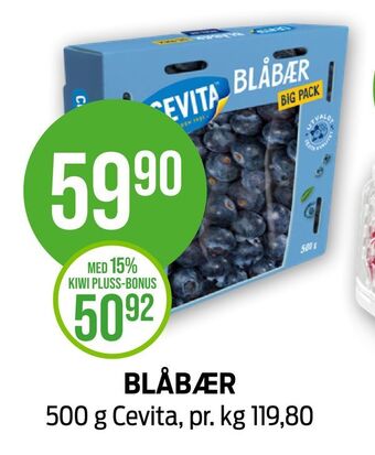 Kiwi Blåbær tilbud