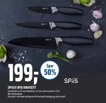 Coop Obs SPiiS® ØYO KNIVSETT tilbud