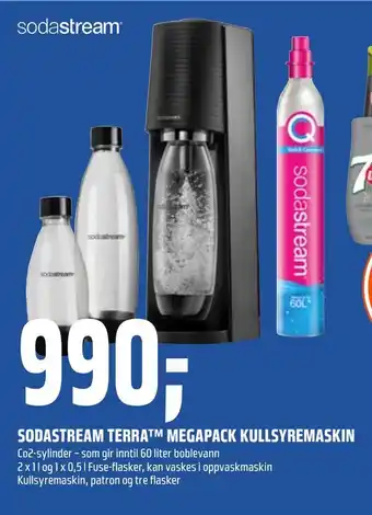 Coop Obs Sodastream terra™ megapack kullsyremaskin tilbud