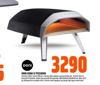 Coop Obs Ooni koda 12 pizzaovn tilbud