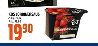 Coop Obs Kos jordbærsaus tilbud