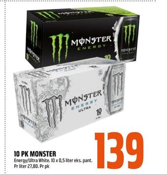 Coop Obs 10 pk monster tilbud