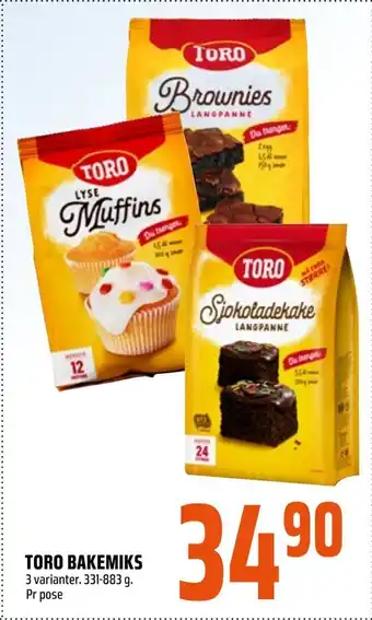 Coop Obs Toro bakemiks tilbud