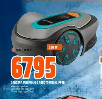 Coop Obs Gardena minimo 380 robotgressklipper tilbud