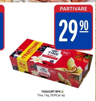 Rema 1000 YOGHURT 8PK tilbud