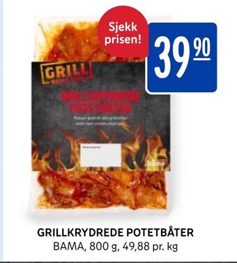 Rema 1000 Grillkrydrede potetbåter tilbud
