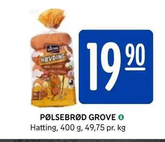 Rema 1000 Pølsebrød grove tilbud