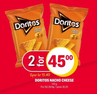 Coop Extra Doritos nacho cheese tilbud