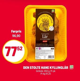 Coop Extra Den stolte hane kyllinglår tilbud