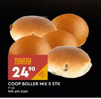Coop Mega Coop boller mix 5 stk. tilbud