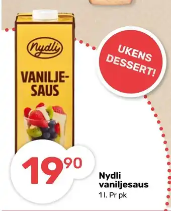 Matkroken Nydli vaniljesaus tilbud