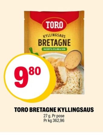 Coop Extra Toro saus tilbud