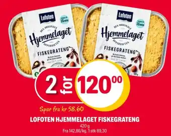 Coop Extra Lofoten ferdigretter tilbud