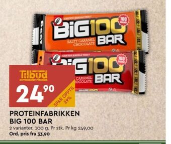 Coop Mega Big100 proteinbar tilbud