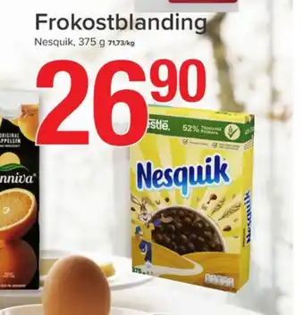 Spar Nesquik frokostprodukt tilbud