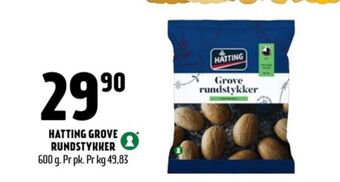 Coop Prix Hatting rundstykker tilbud