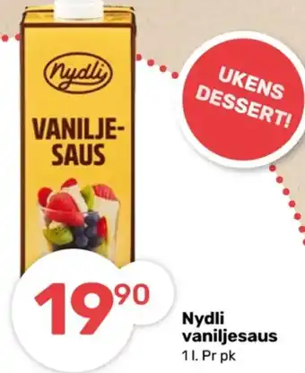 Matkroken Nydli dessertsaus tilbud