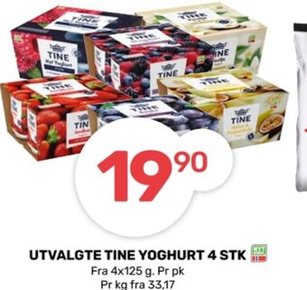 Matkroken Tine yoghurt tilbud