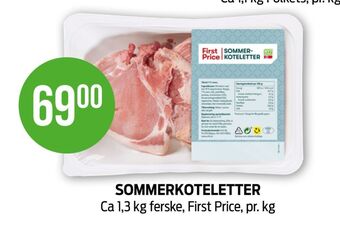Kiwi First price koteletter tilbud