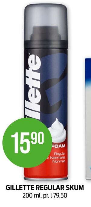 Kiwi Gillette barberskum tilbud