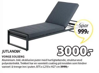 JYSK Vonge solseng tilbud