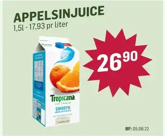 Holdbart Appelsinjuice tilbud