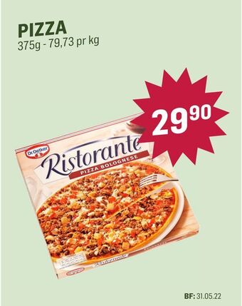 Holdbart PIZZA tilbud