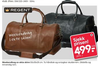 Rusta Regent veske tilbud