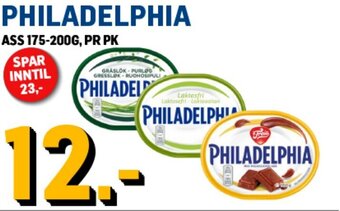 Price Lagerbutikk Philadelphia tilbud