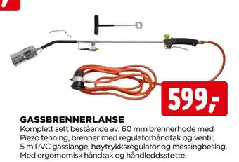 jem & fix Gassbrennerlanse tilbud