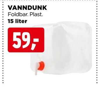 jem & fix Vanndunk tilbud
